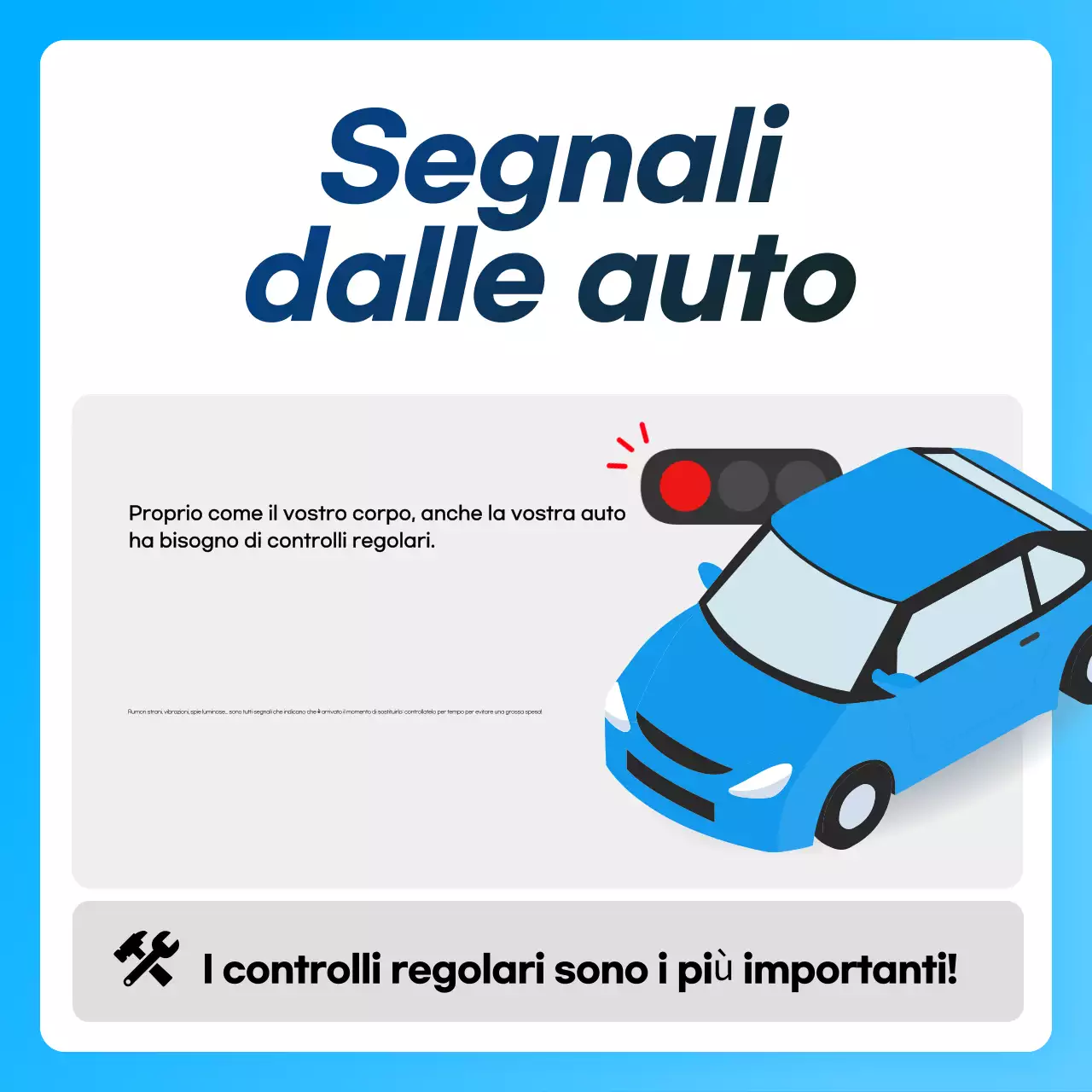 Pubblicità di Sky Blue Modern Car Care