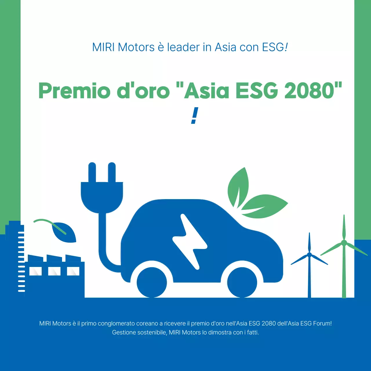 Promozione della gestione sostenibile moderna e verde