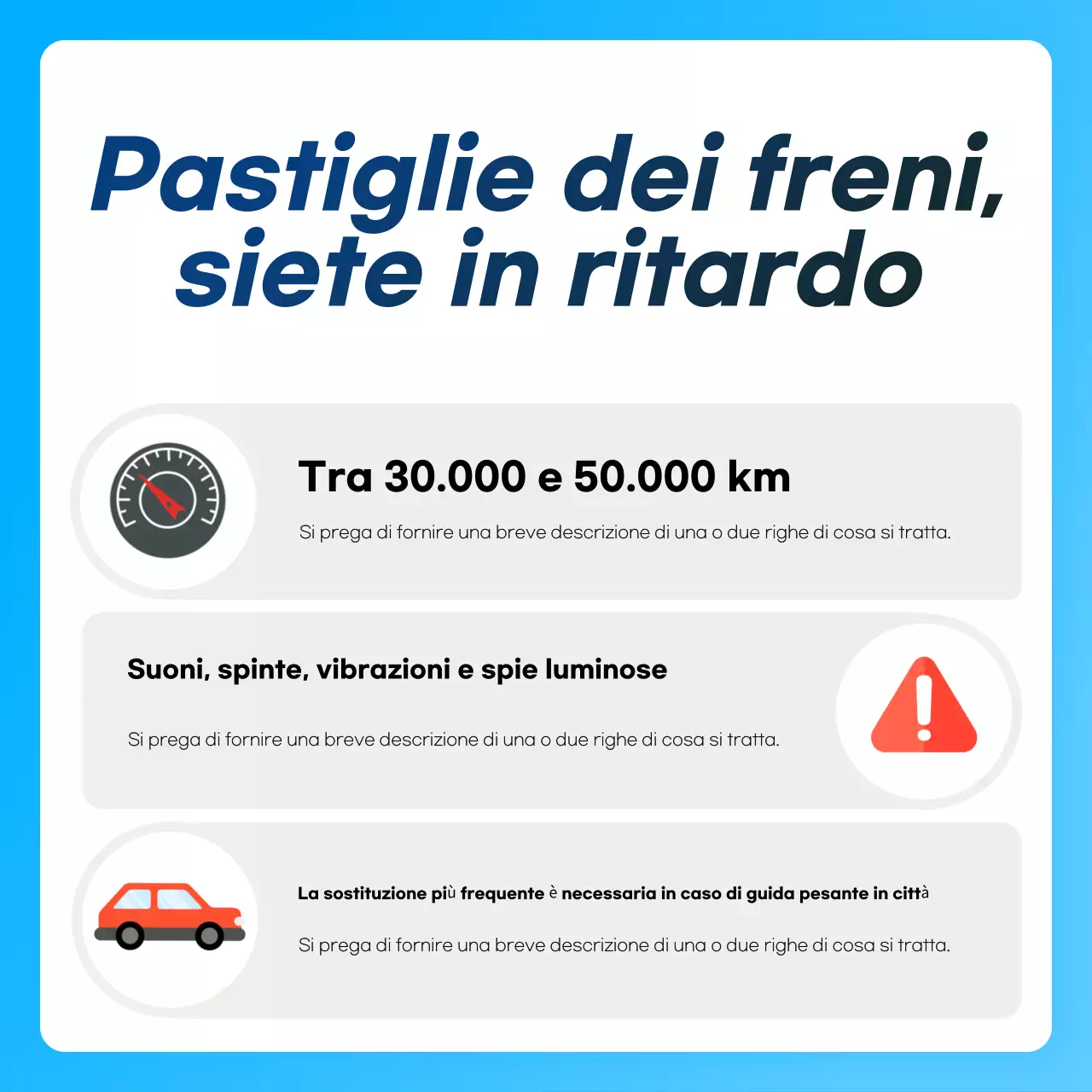 Pubblicità di Sky Blue Modern Car Care