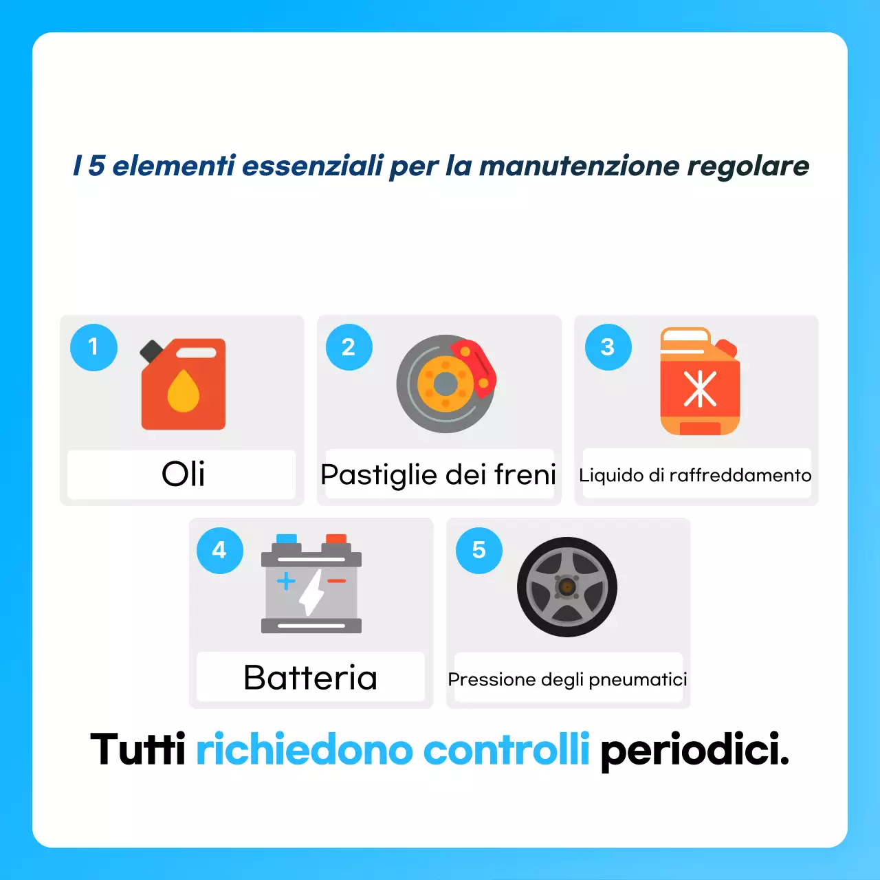 Pubblicità di Sky Blue Modern Car Care