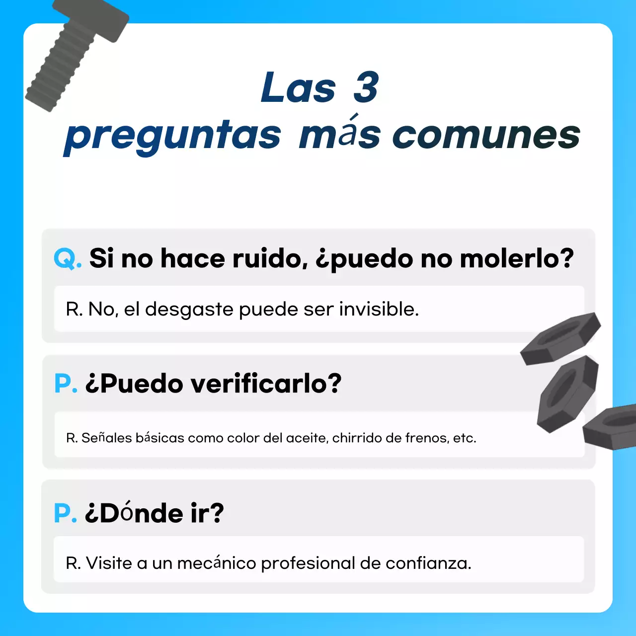 Anuncio de cuidado de autos modernos en azul cielo