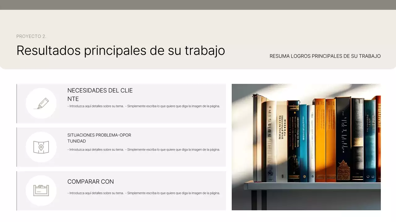 Presentamos Beige Clean Portfolio