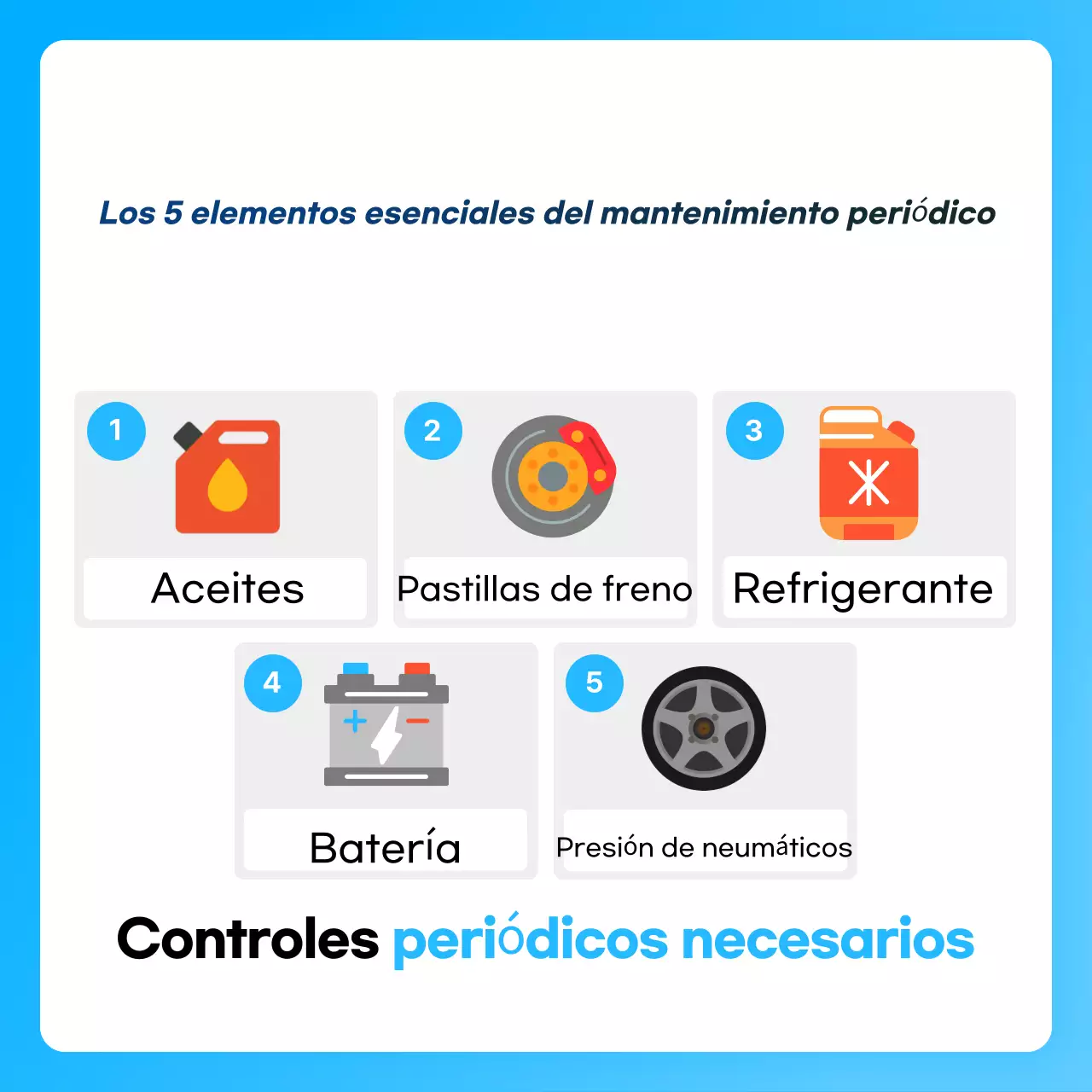 Anuncio de cuidado de autos modernos en azul cielo