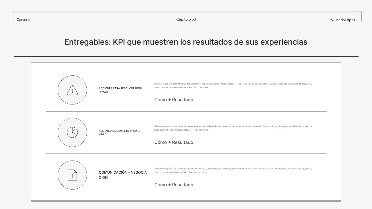 Papelería de portafolios moderna gris