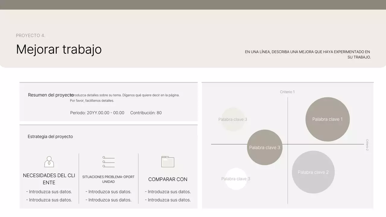 Presentamos Beige Clean Portfolio