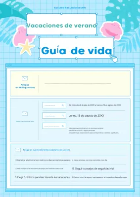 Guía de vida para vacaciones limpias de Sky Blue