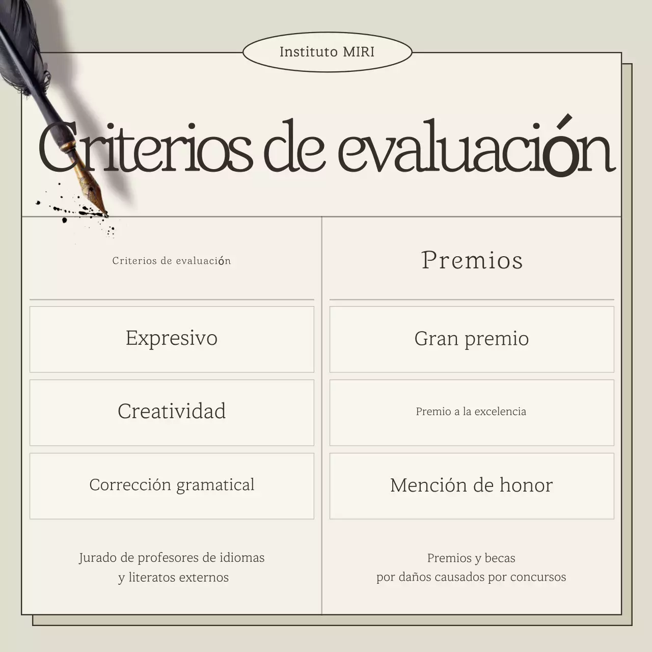 Concurso de lectura del Clásico Beige