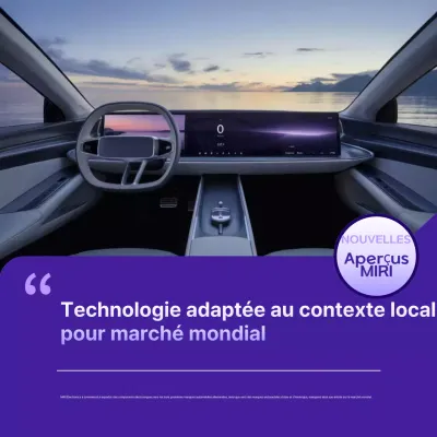 Actualités sur la technologie automobile moderne Bora