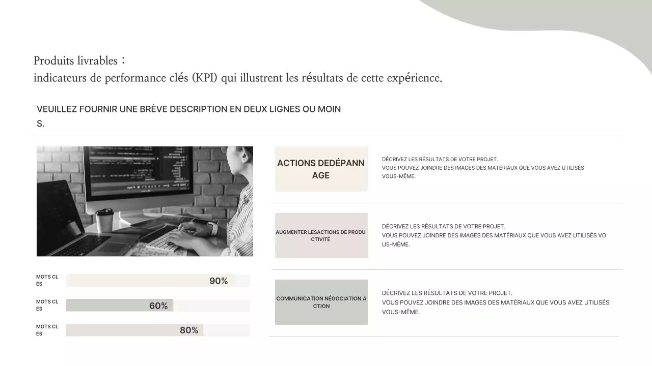 Informations sur le portefeuille minimaliste beige