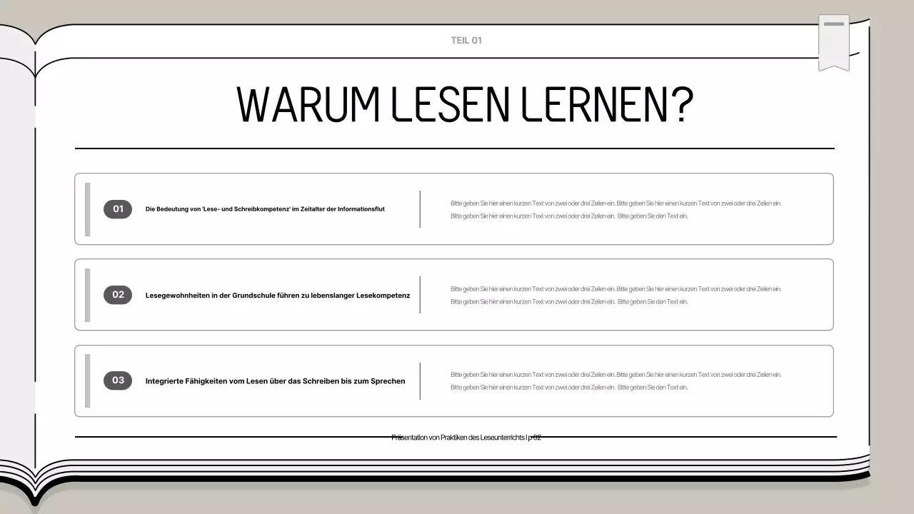 Beige Einfache Bildungspräsentation