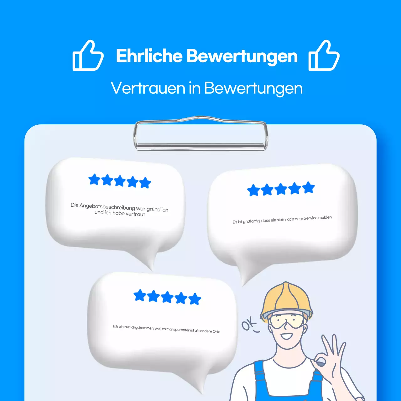 Blaue moderne Autowerbung