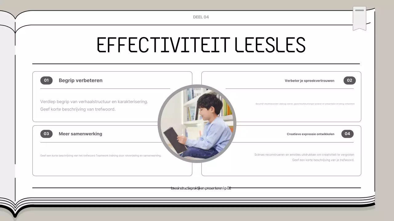 Beige Eenvoudige Onderwijspresentatie