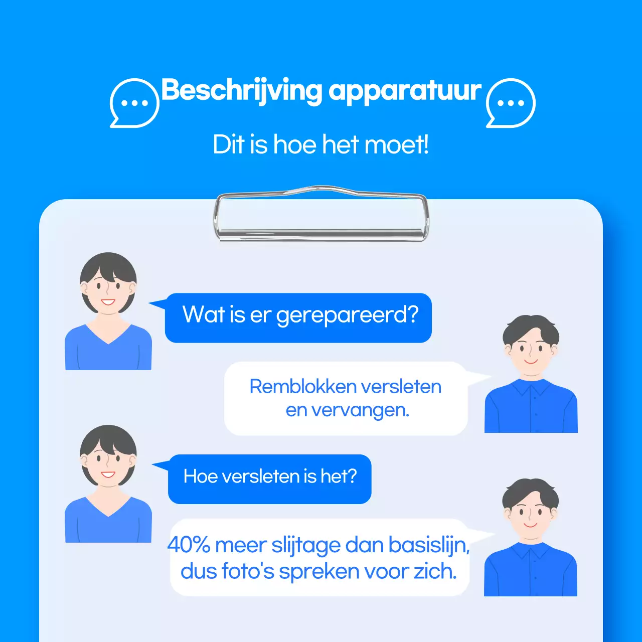 Blauwe moderne auto-advertentie
