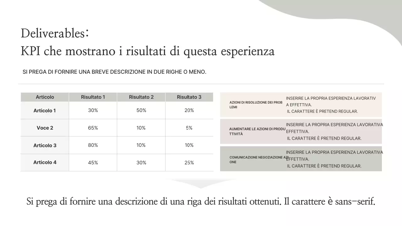 Informazioni sul portafoglio Beige Minimal