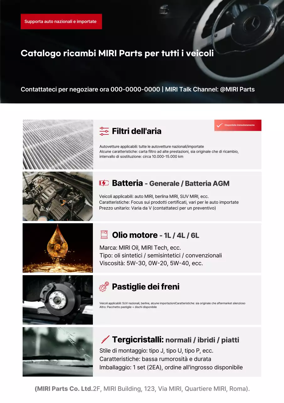 Catalogo auto moderne nere