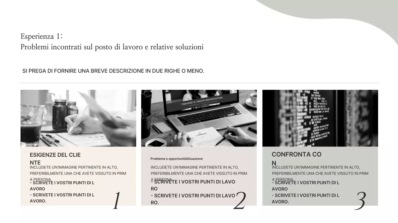 Informazioni sul portafoglio Beige Minimal