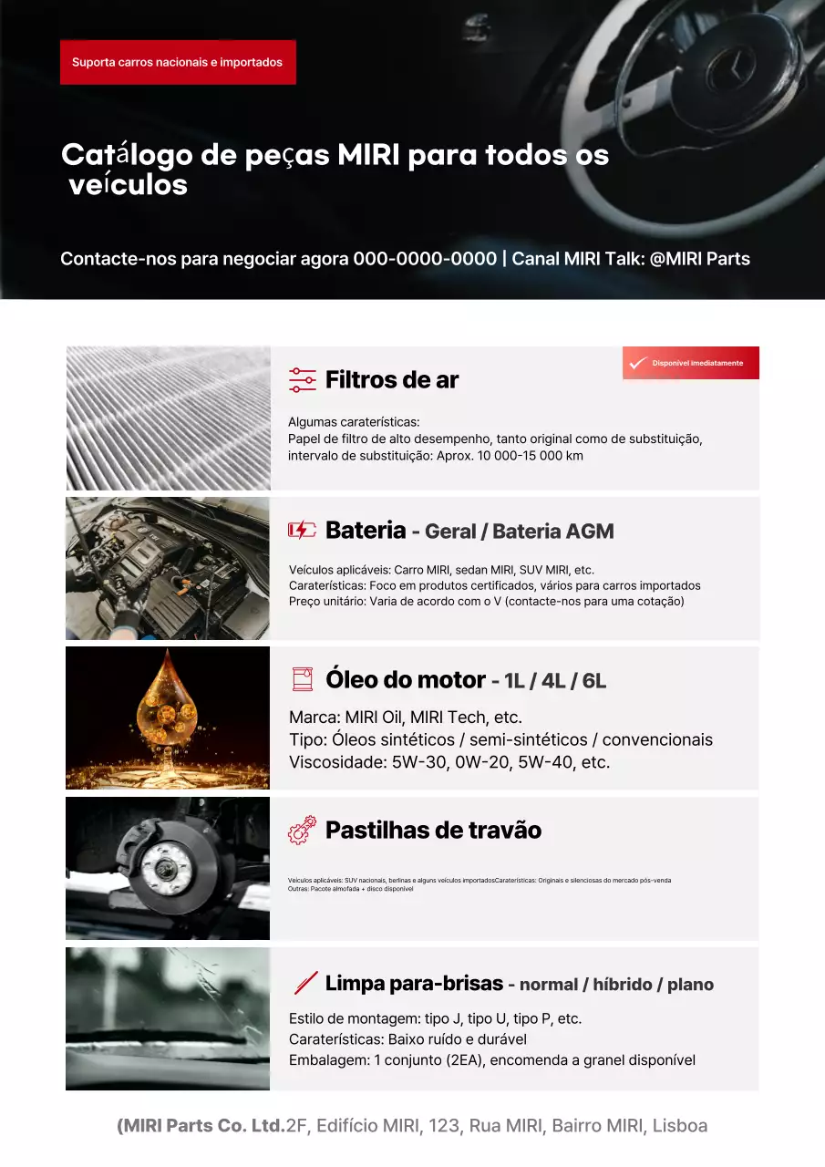 Catálogo de Carros Modernos Pretos