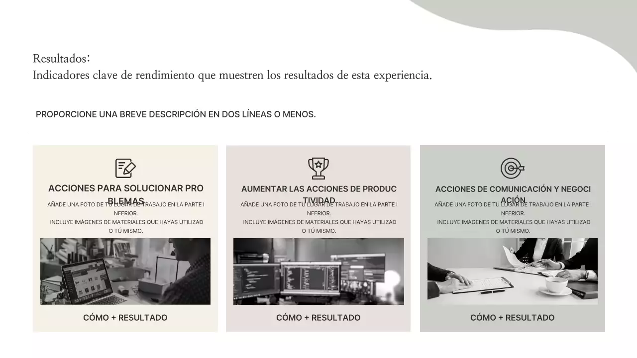 Información de la cartera minimalista beige