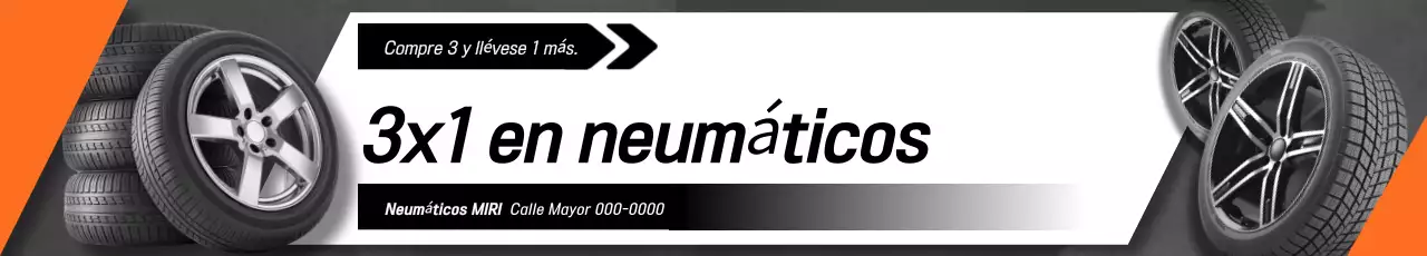 Venta de coches modernos de color naranja