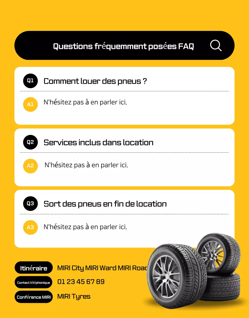 Publicité pour une voiture moderne orange