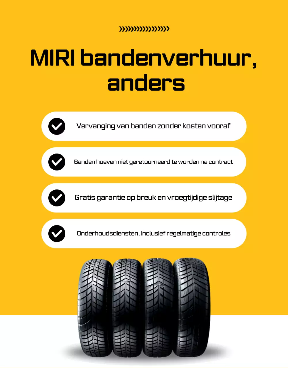 Oranje moderne auto-advertentie