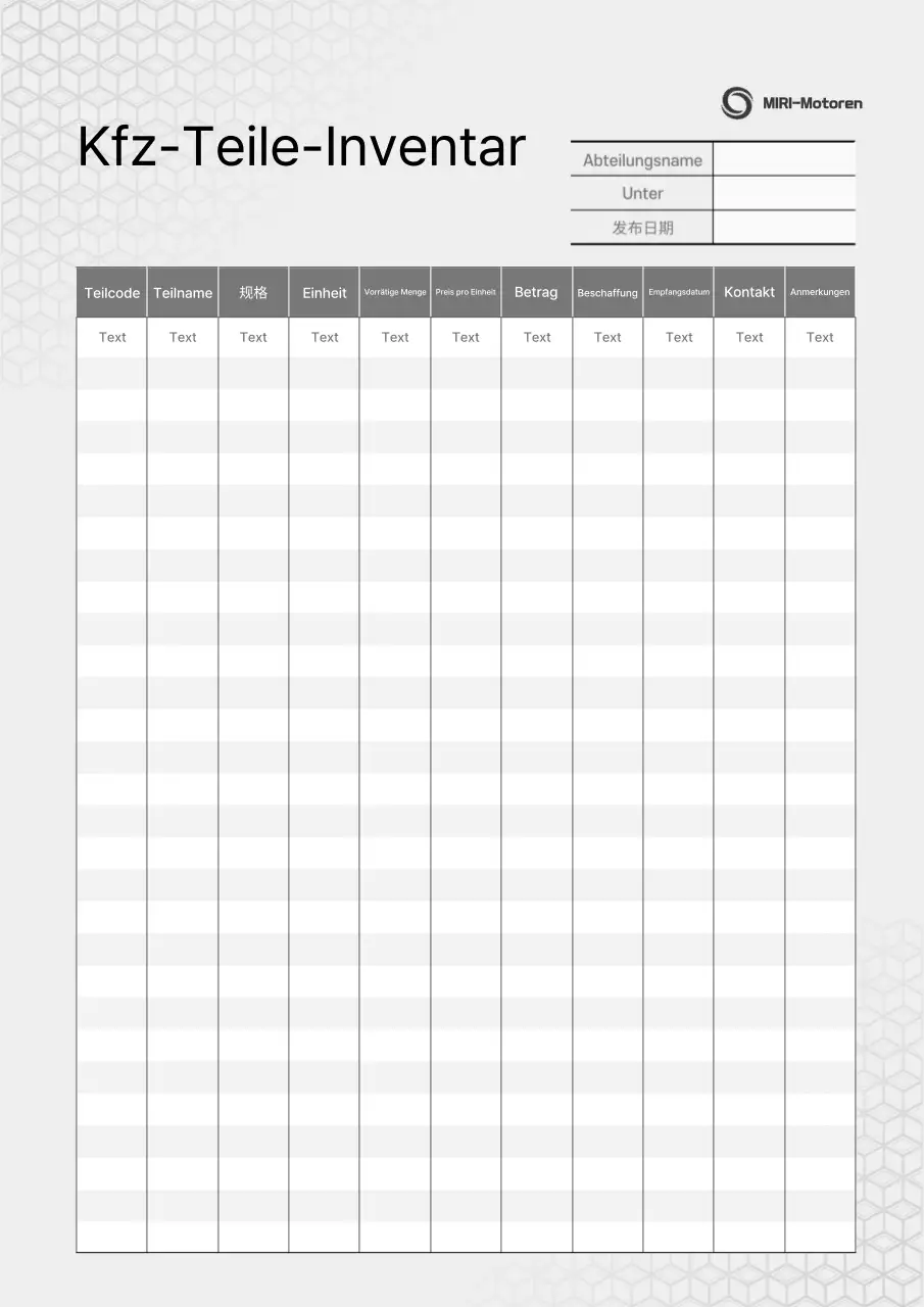 Gray Tidy Management-Handbuch