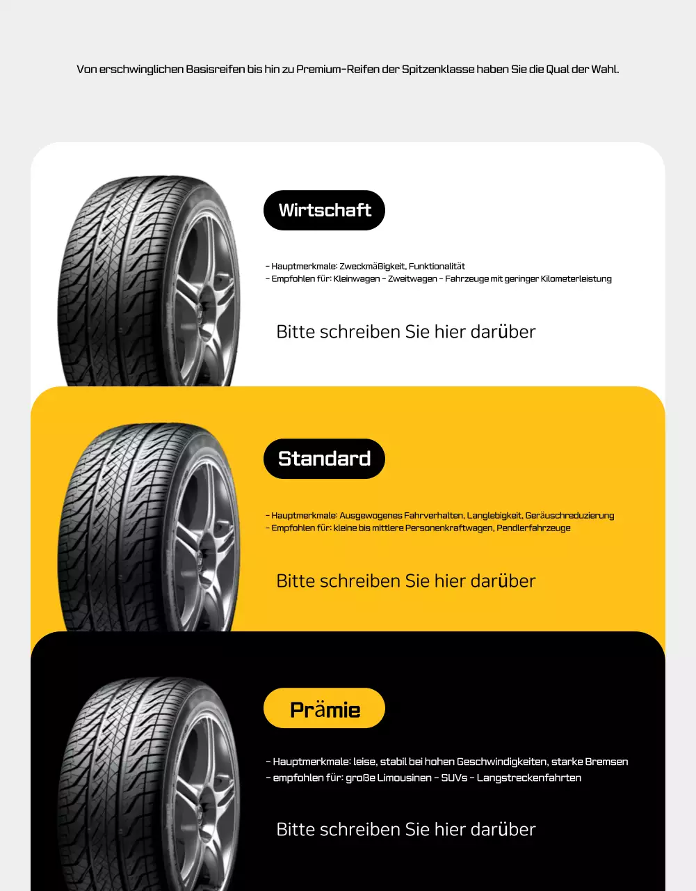 Orangefarbene moderne Autowerbung