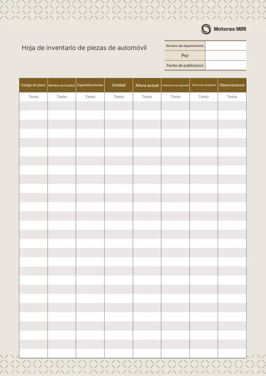 Escritorio de gestión de inventario simple en color beige