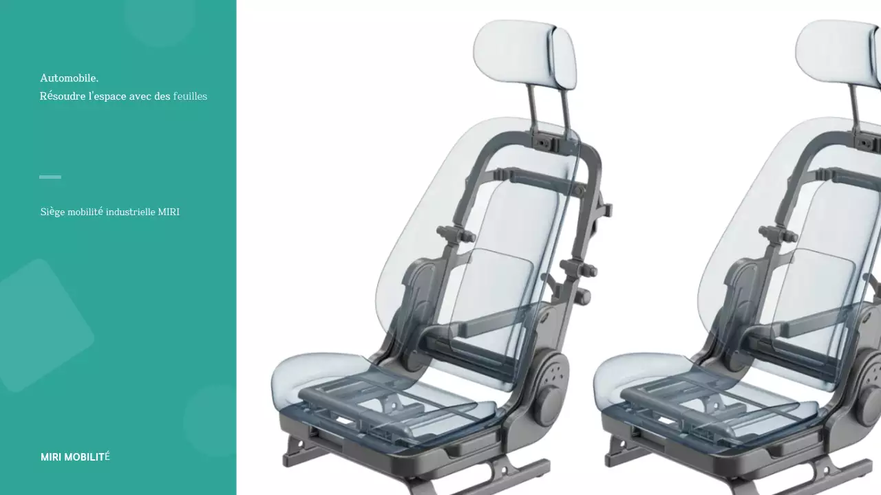 Publicité pour une voiture verte moderne