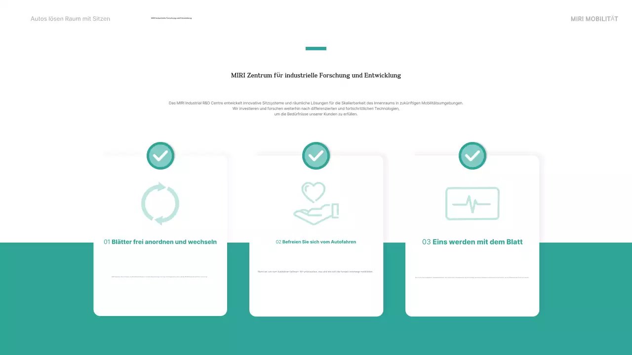 Grüne moderne Autowerbung