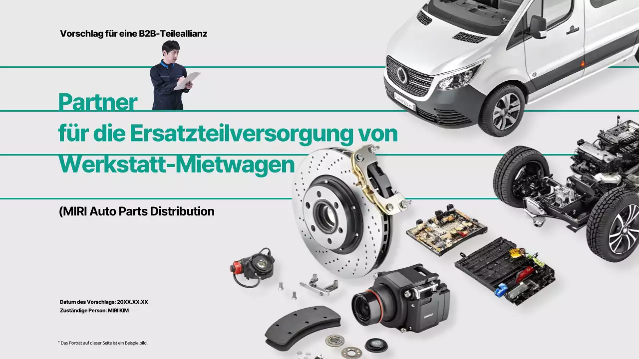 graue moderne Autowerbung