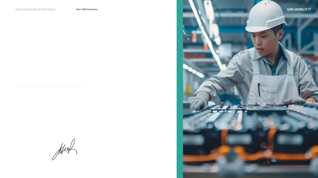 Grüne moderne Autowerbung