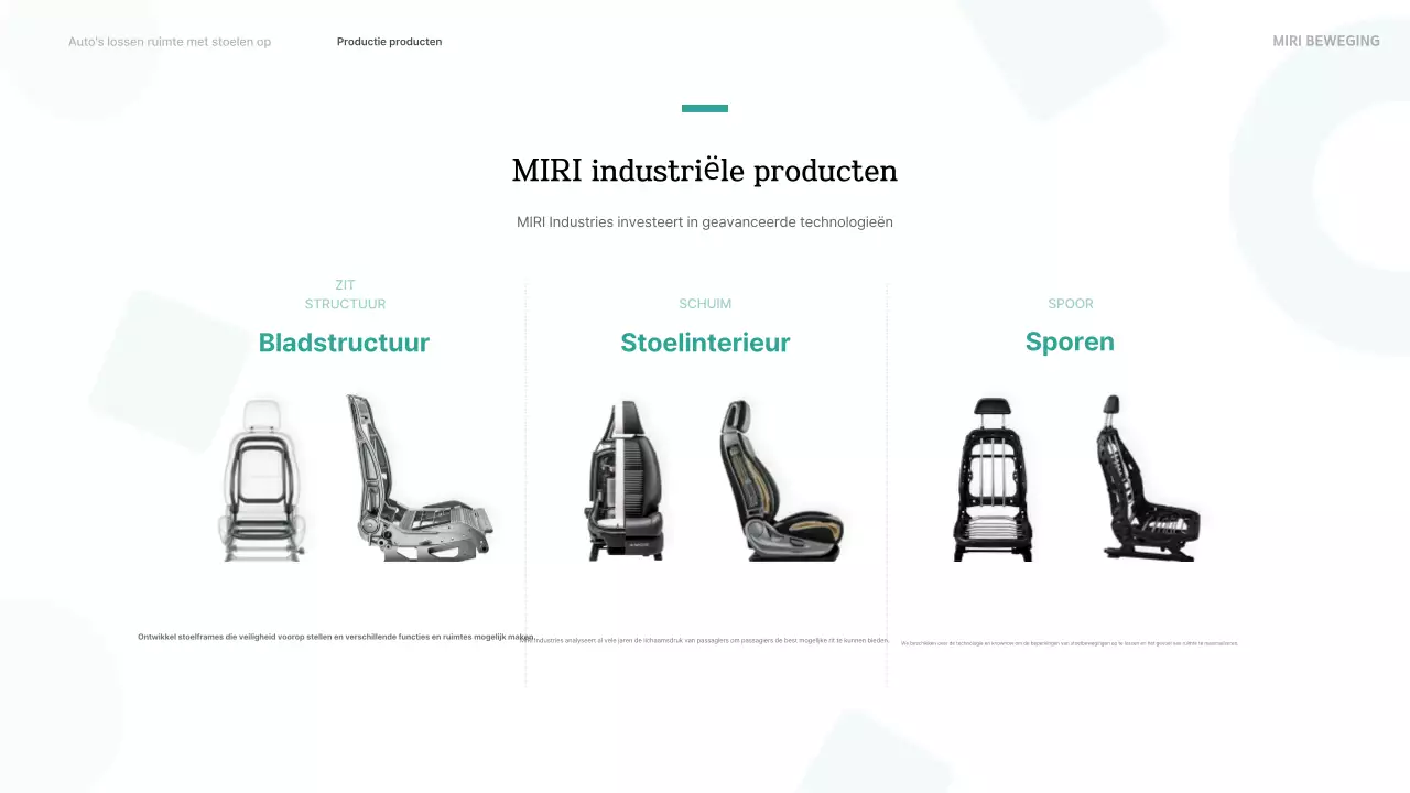 Groene moderne auto-advertentie