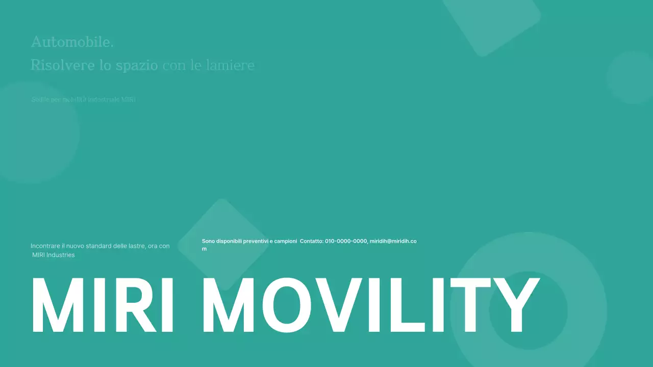 Pubblicità di auto moderne ed ecologiche