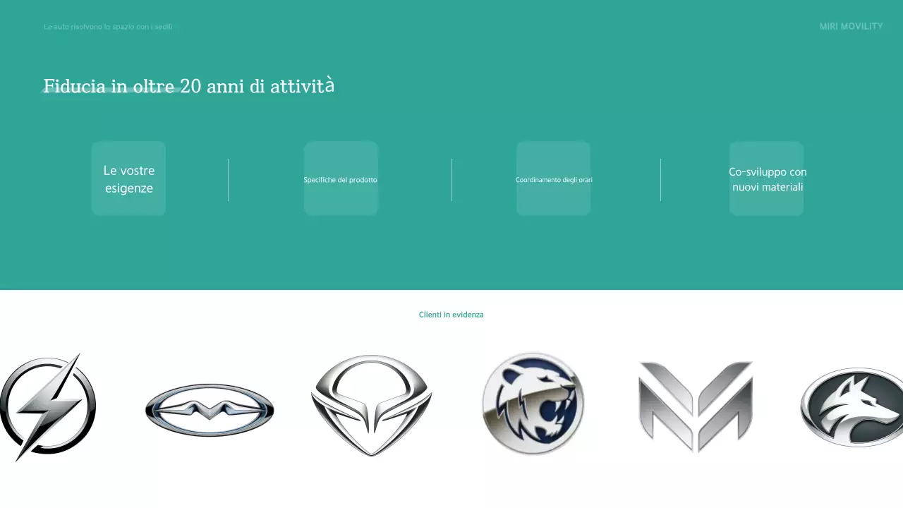 Pubblicità di auto moderne ed ecologiche