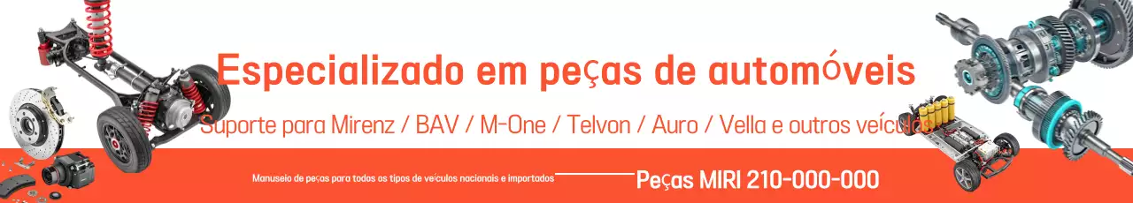 Anúncio de carro básico laranja