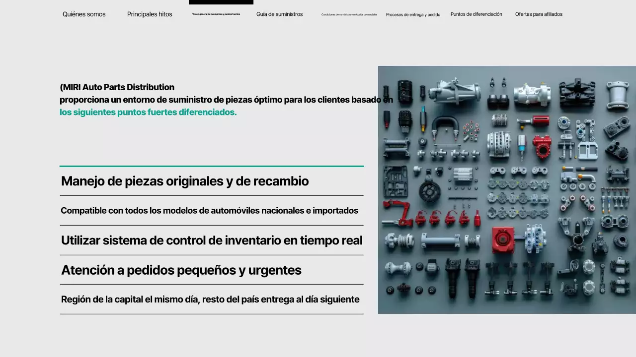 Anuncio de coche moderno gris