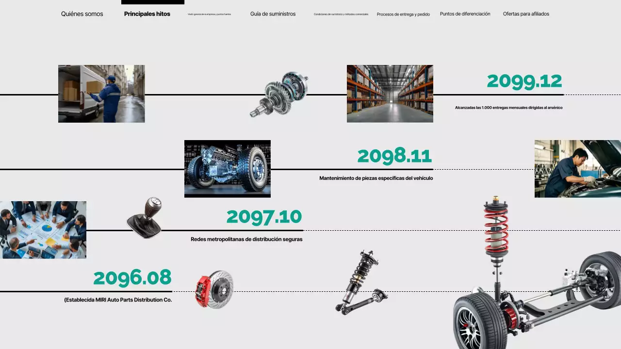 Anuncio de coche moderno gris