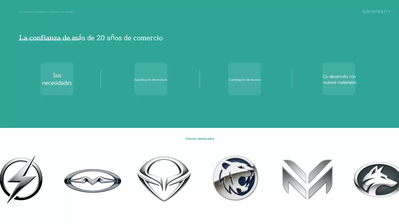 Anuncio de coche moderno y ecológico