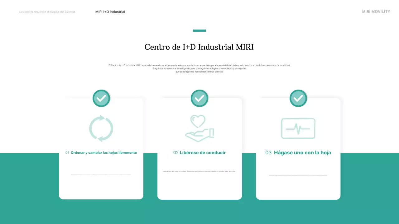 Anuncio de coche moderno y ecológico