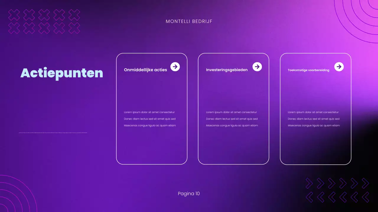 Presentatie van het rapport over markttrends