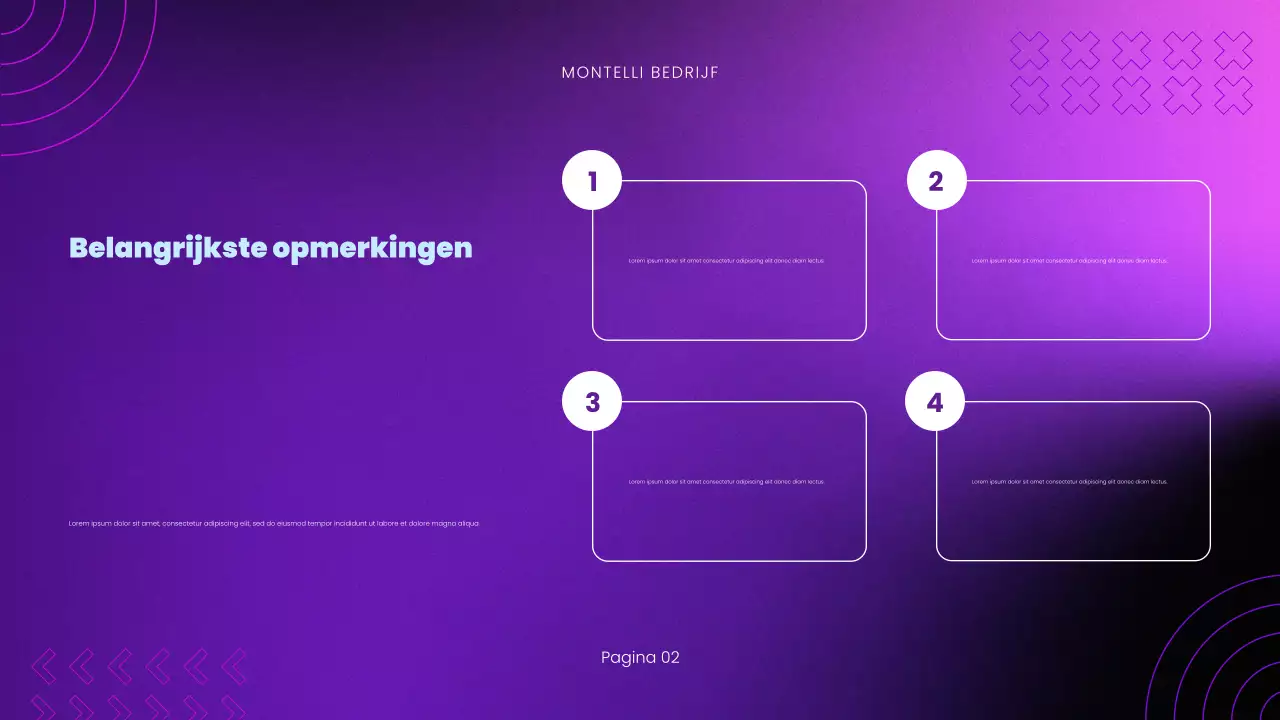 Presentatie van het rapport over markttrends
