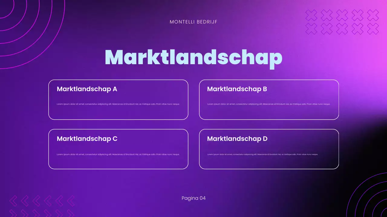 Presentatie van het rapport over markttrends