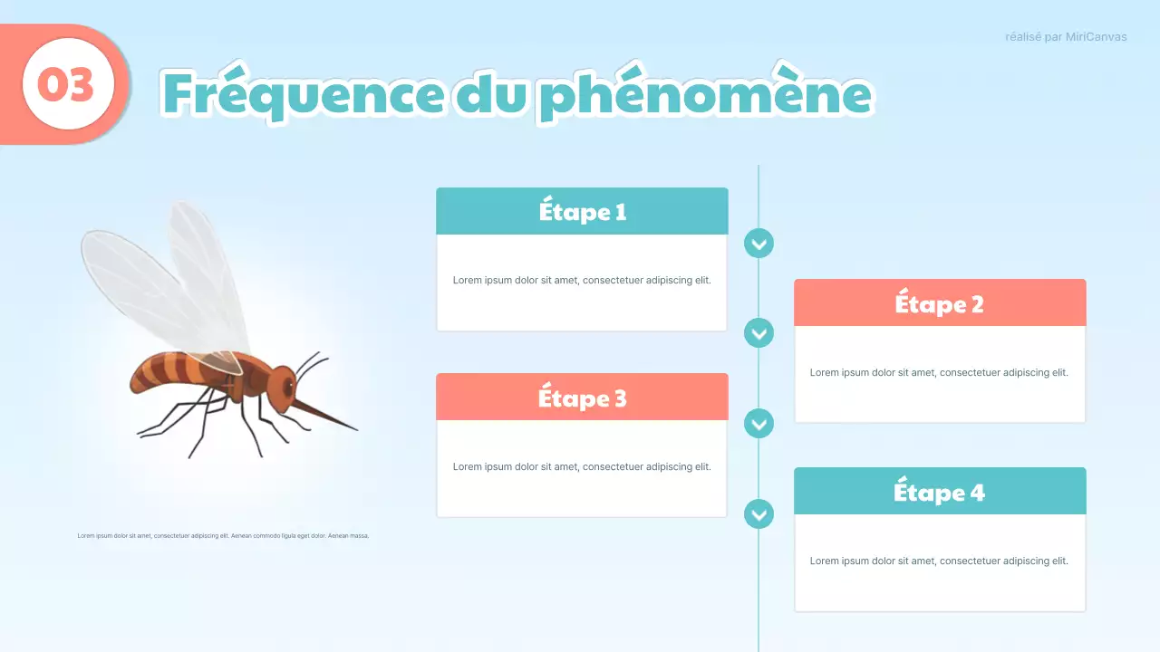 Présentation médicale mignonne bleue et orange