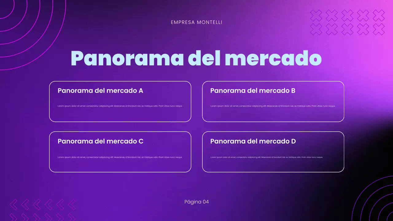 Presentación del informe de tendencias del mercado