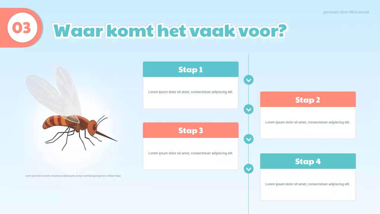 Blauwe en oranje schattige medische presentatie