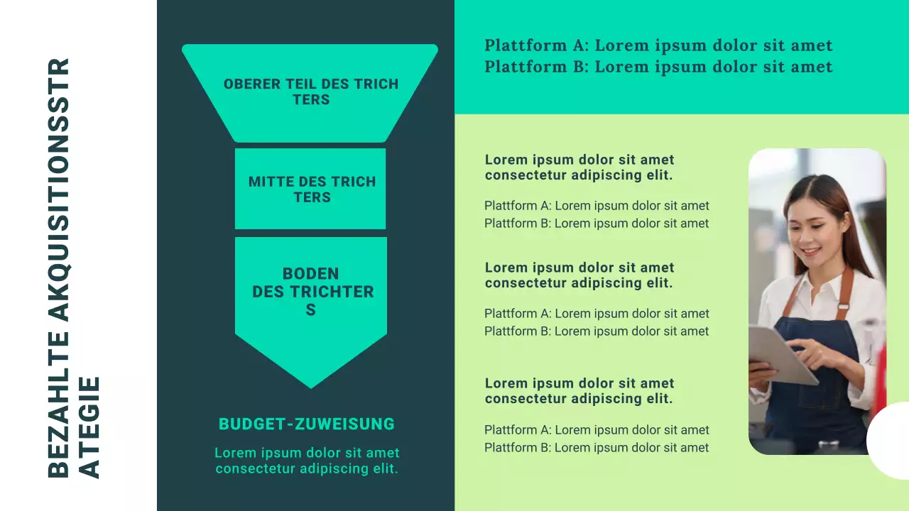 Moderner Marketingleitfaden der Marine