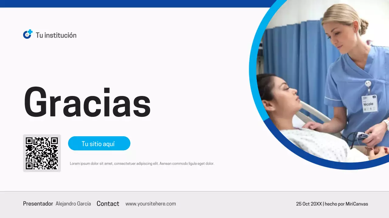 Presentación de Blue Modern Healthcare