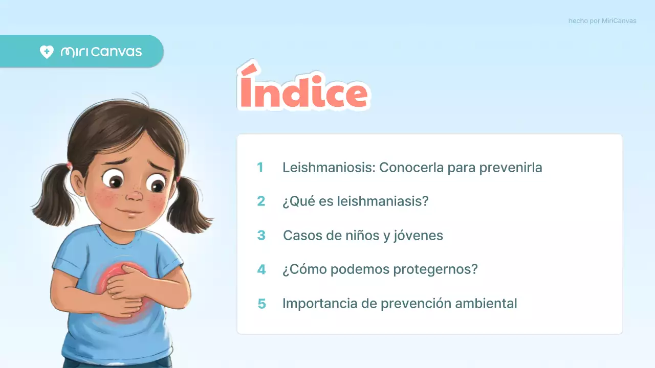 Linda presentación médica en azul y naranja