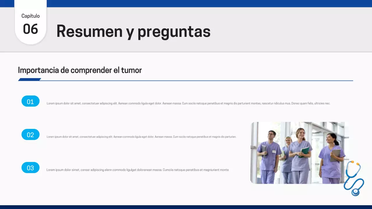 Presentación de Blue Modern Healthcare